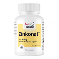 Капсулы с цинком ZINKONAT Kapseln 10 mg Zinkgluconat 90 шт Zein Pharma